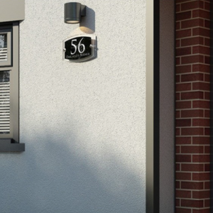 Niestandardowe pływające nowoczesne biuro hotelowe strona główna welcom znaki adresowe numer drzwi tablice dekoracyjne akrylowa tablica z numerem domu